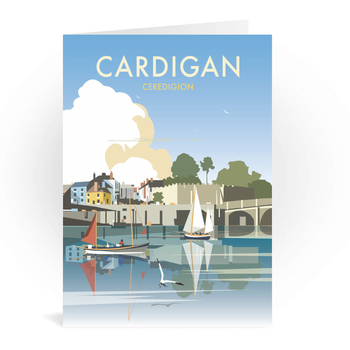 Cardigan Bay, South Wales Greeting Card 7x5