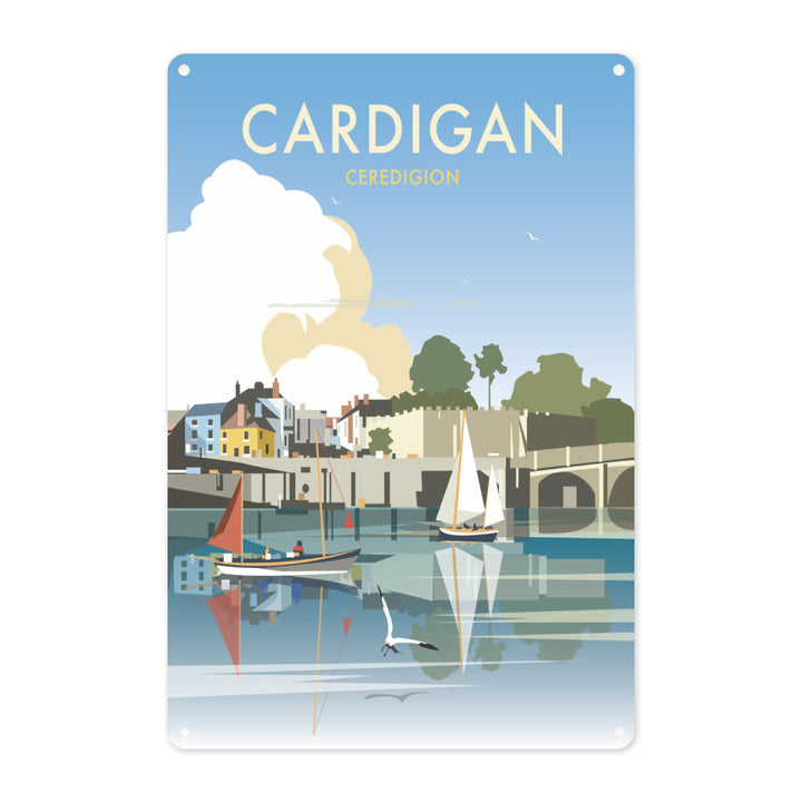 Cardigan Bay, South Wales Metal Sign