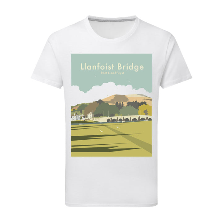 Llanfoist Bridge T-Shirt by Dave Thompson