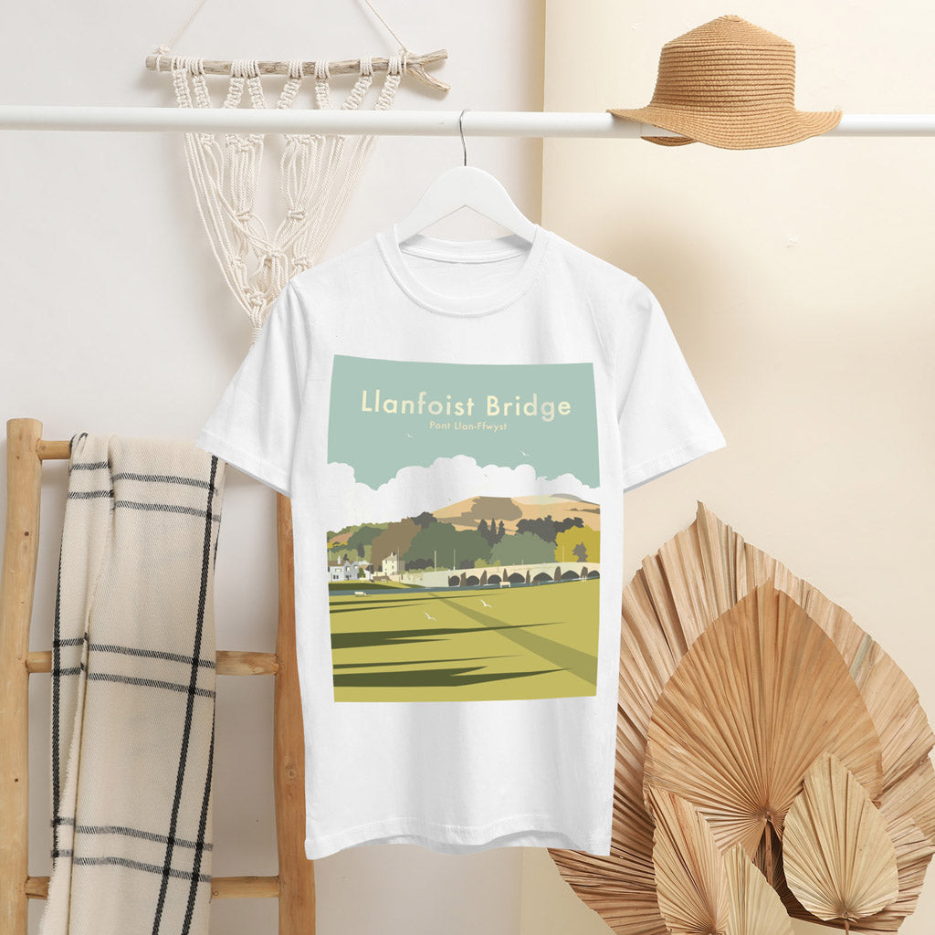 Llanfoist Bridge T-Shirt by Dave Thompson