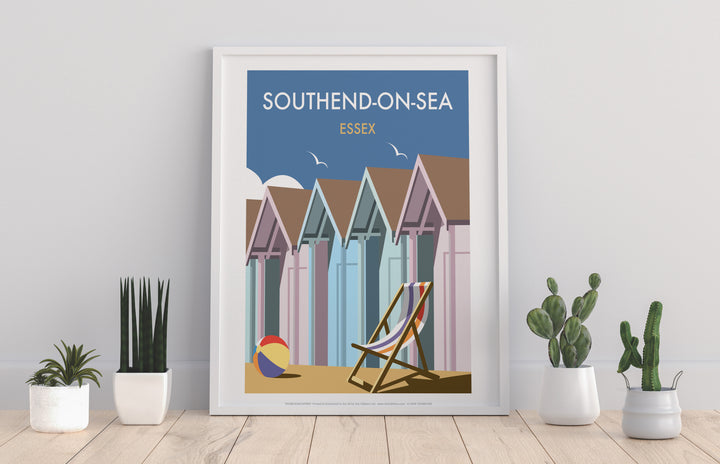 Beach Huts, Essex - Art Print