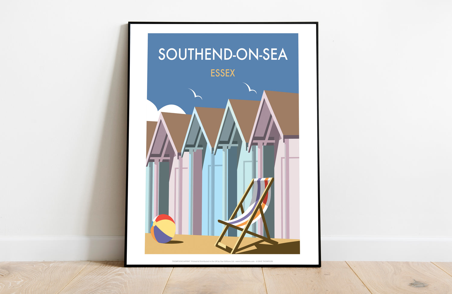Beach Huts, Essex - Art Print