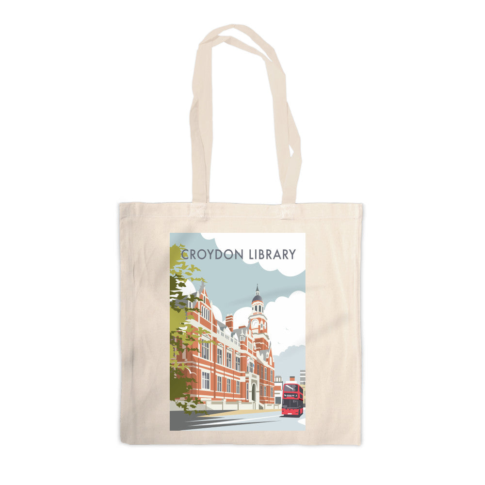 Croydon Library, Surrey Canvas Tote Bag