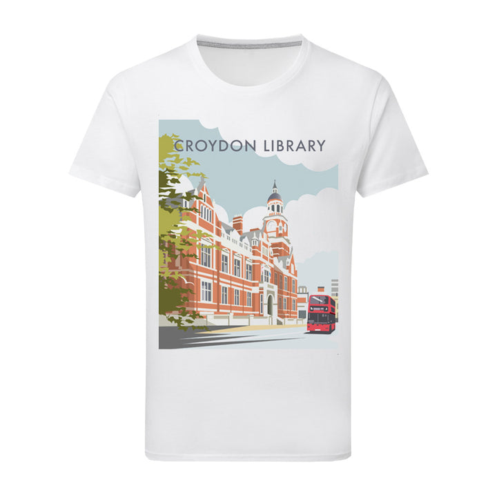 Croydon Library T-Shirt by Dave Thompson