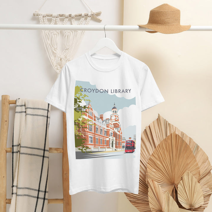 Croydon Library T-Shirt by Dave Thompson