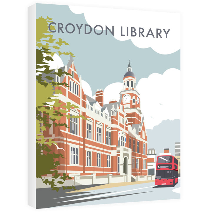 Croydon Library, Surrey Canvas