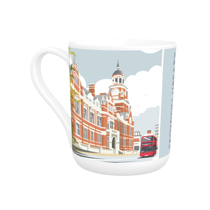 Croydon Library, Surrey Bone China Mug