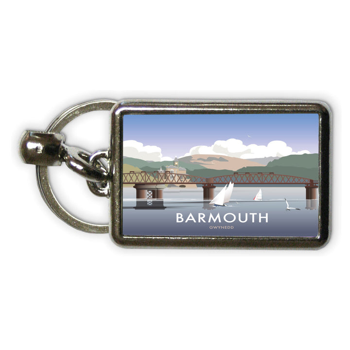 Barmouth, South Wales Metal Keyring