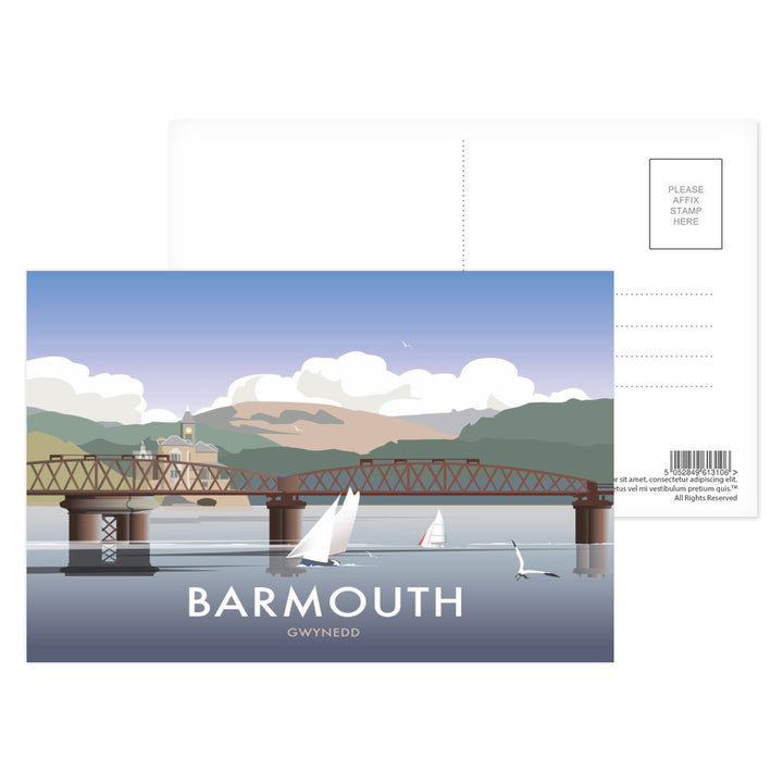 Barmouth, South Wales Postcard Pack