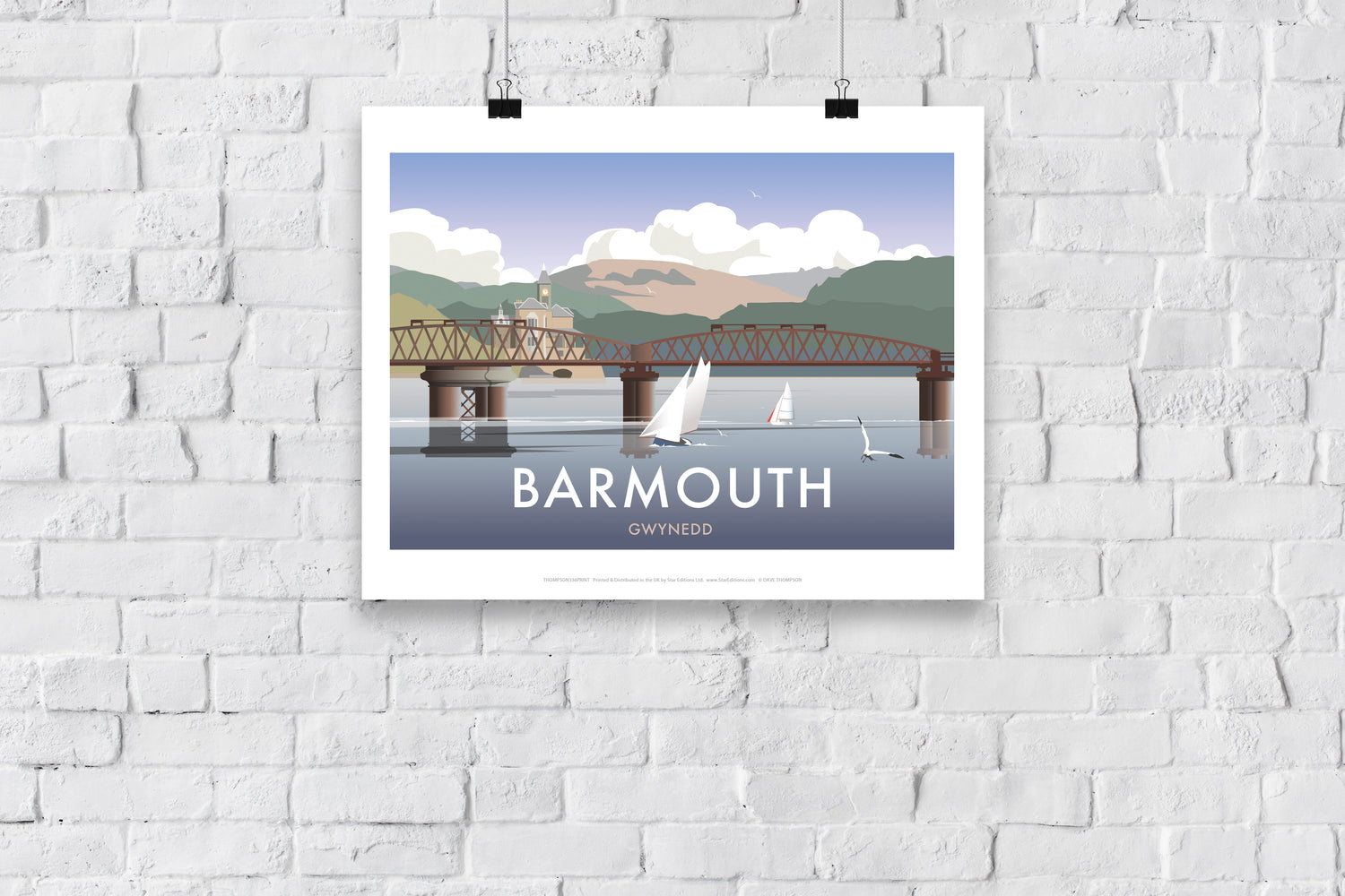 Barmouth, South Wales - Art Print