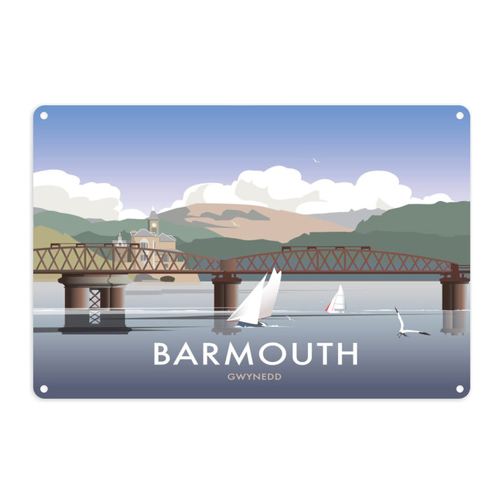 Barmouth, South Wales Metal Sign
