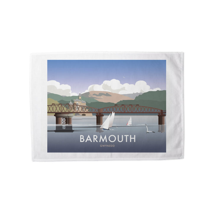 Barmouth, South Wales Tea Towel