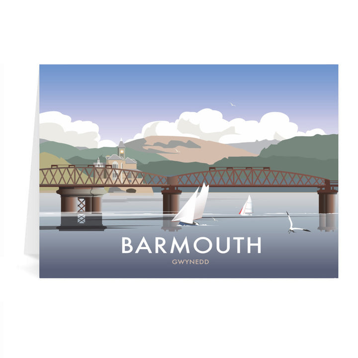 Barmouth, South Wales Greeting Card 7x5