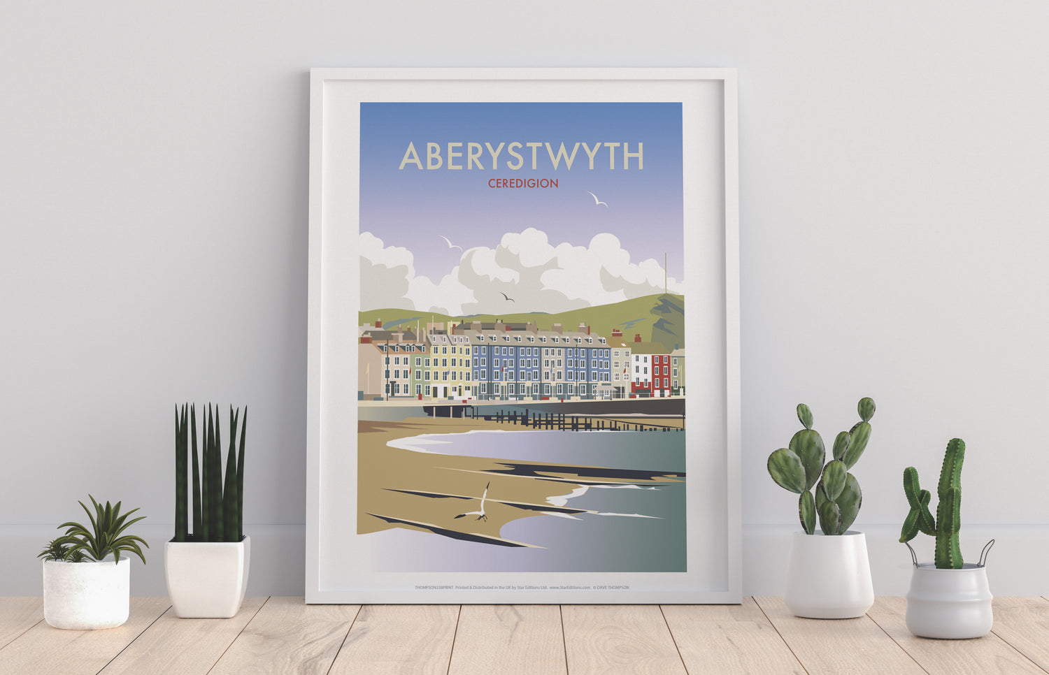 Aberystwyth, South Wales - Art Print