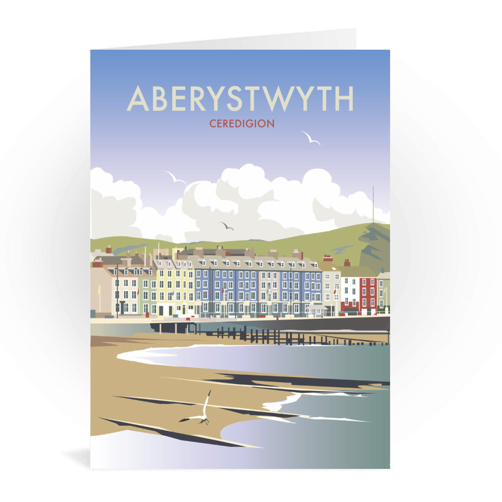 Aberystwyth, South Wales Greeting Card 7x5