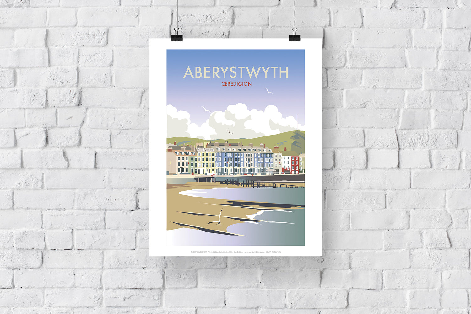Aberystwyth, South Wales - Art Print