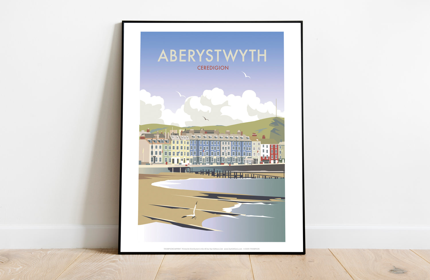 Aberystwyth, South Wales - Art Print
