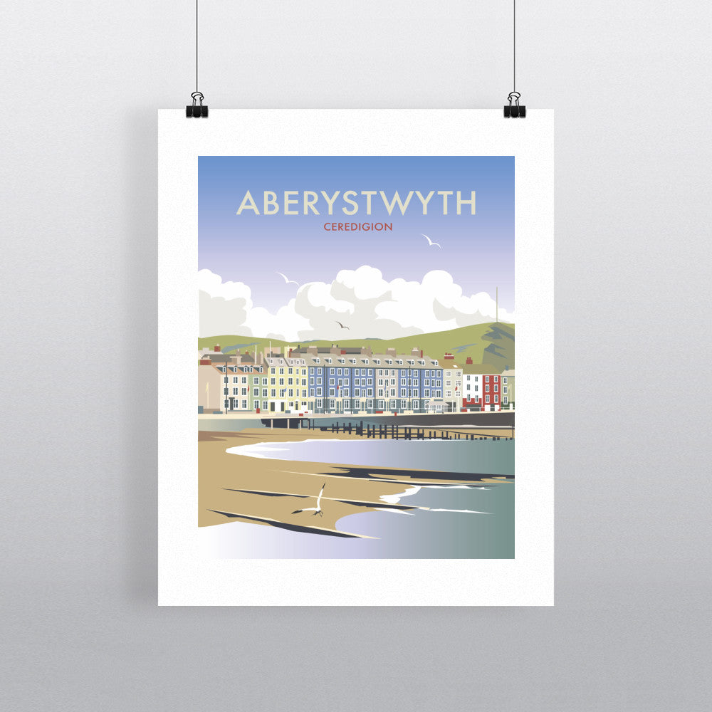 Aberystwyth, South Wales - Art Print