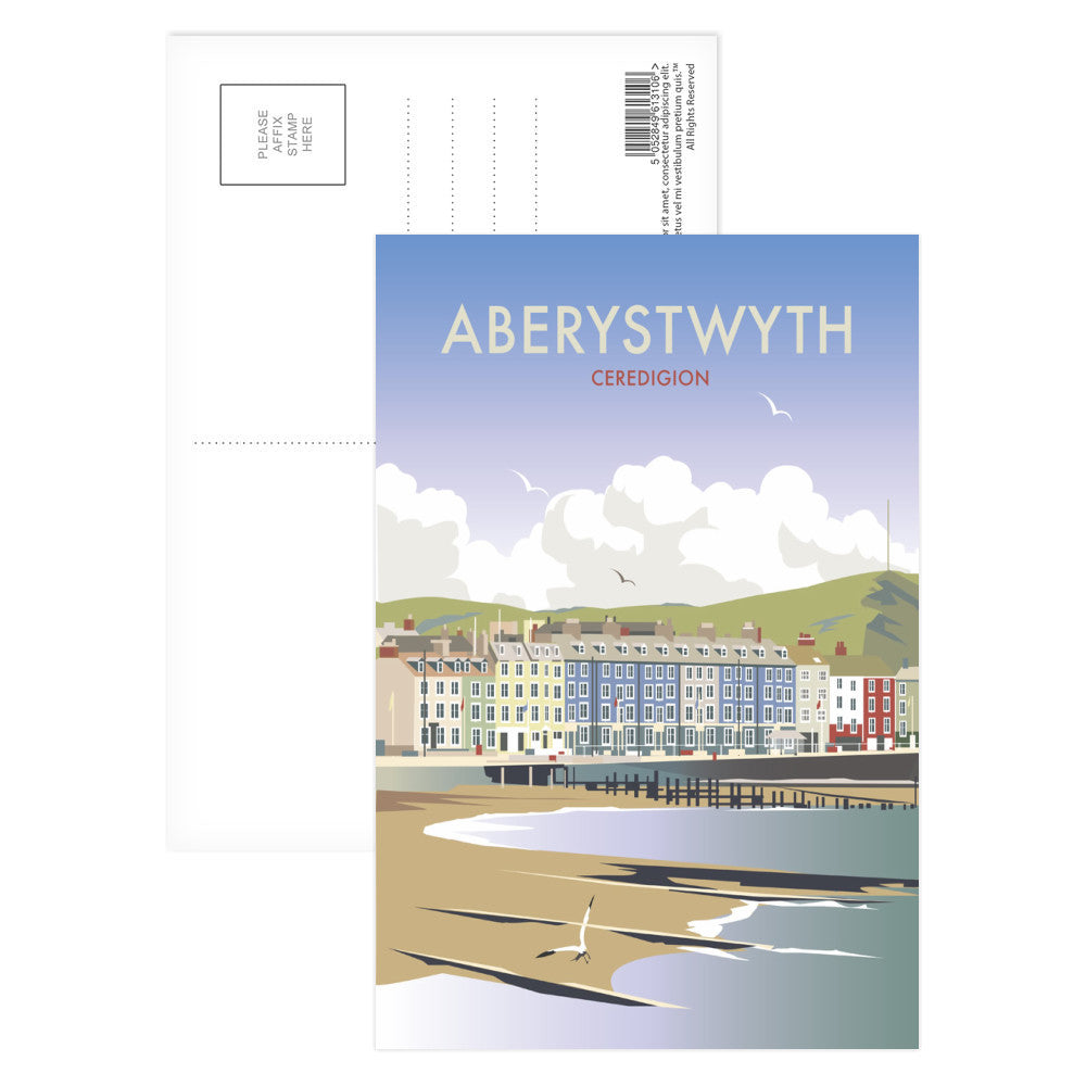 Aberystwyth, South Wales Postcard Pack