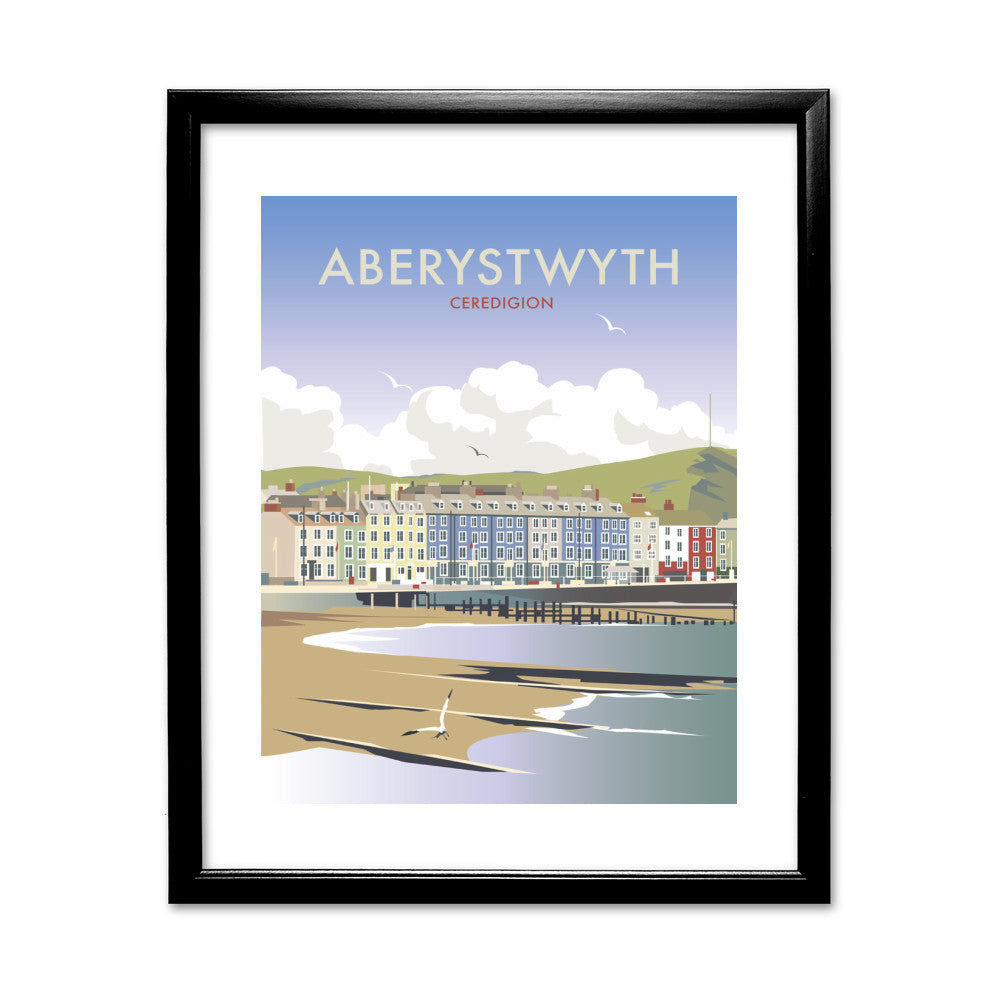 Aberystwyth, South Wales - Art Print