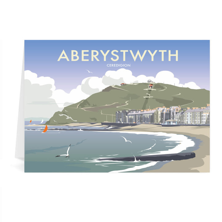 Aberystwyth, South Wales Greeting Card 7x5