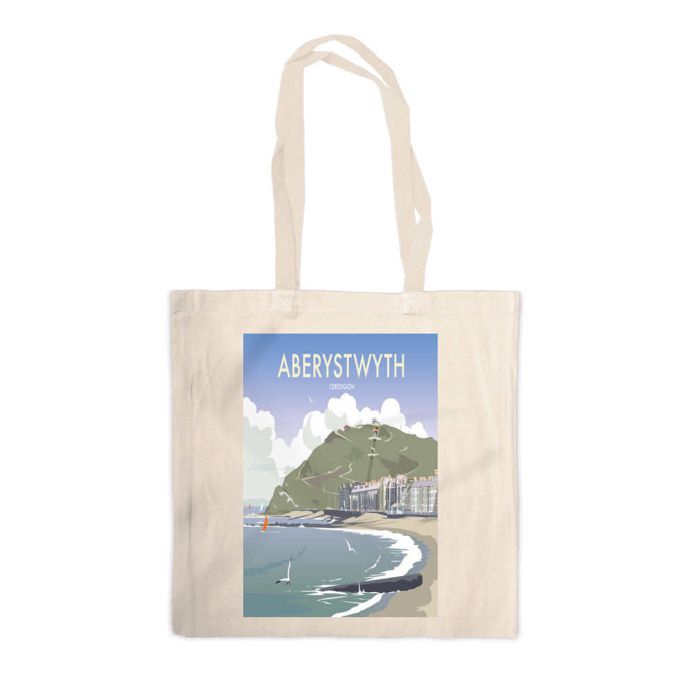 Aberystwyth, South Wales Canvas Tote Bag