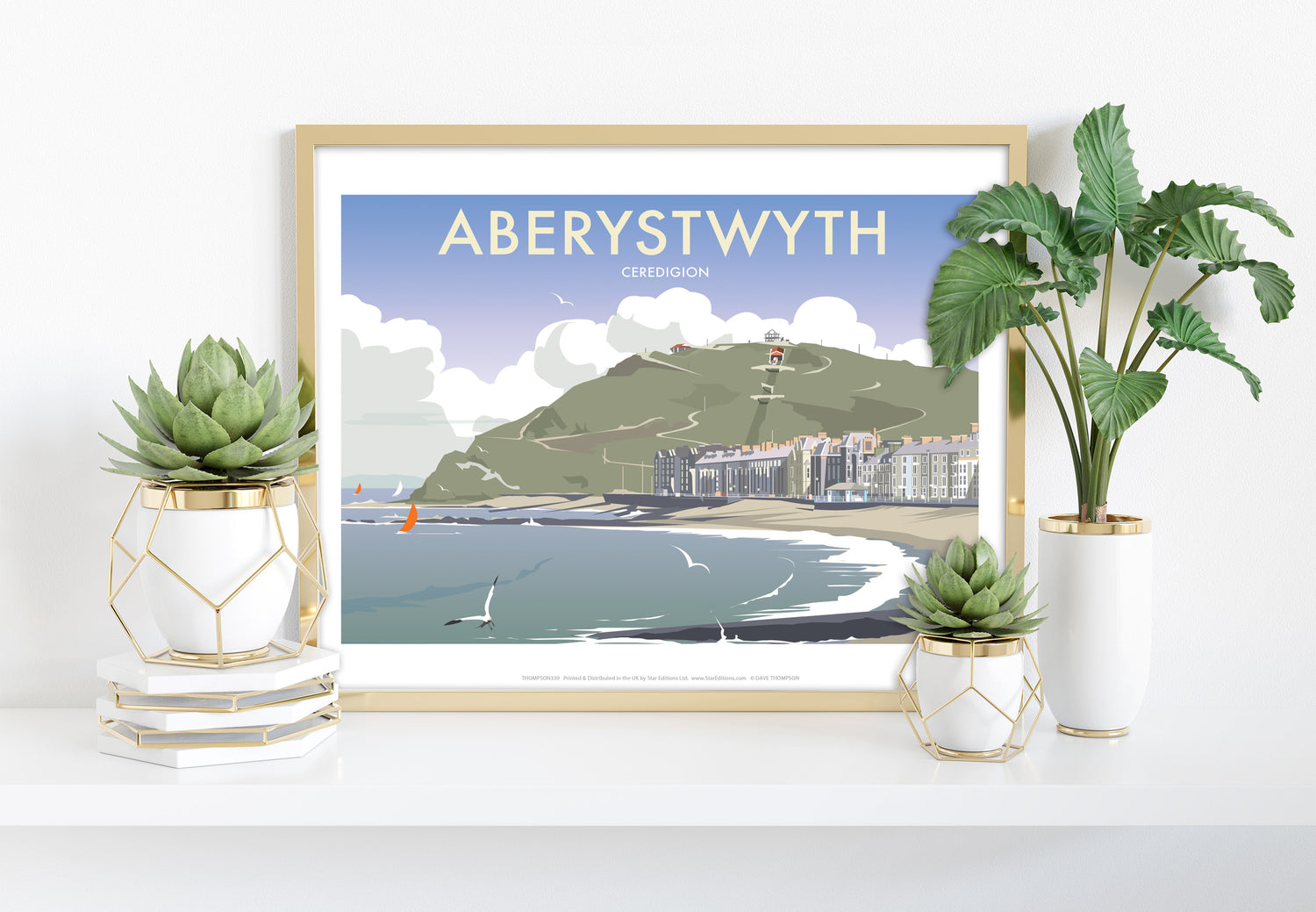Aberystwyth, South Wales - Art Print
