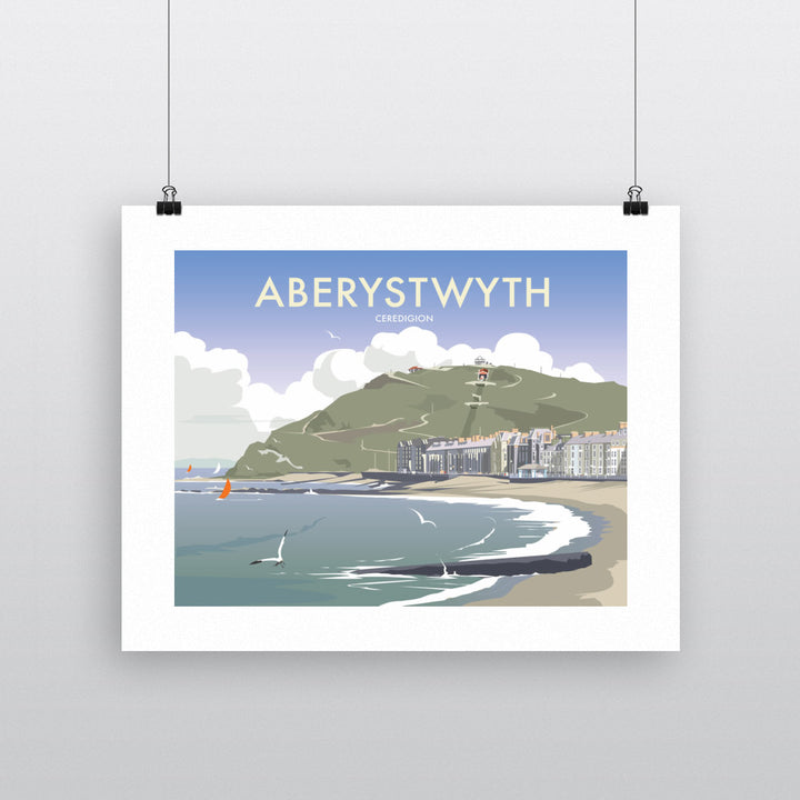 Aberystwyth, South Wales Fine Art Print