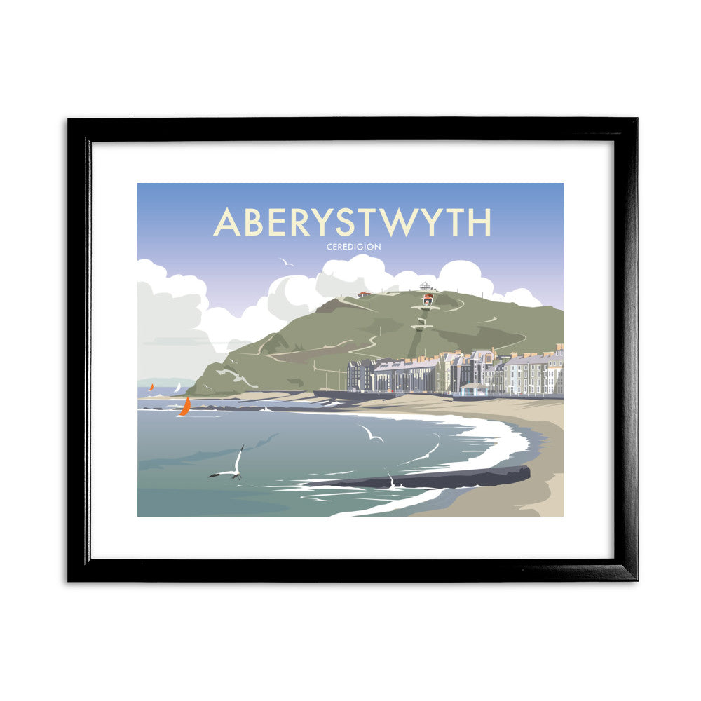 Aberystwyth, South Wales - Art Print
