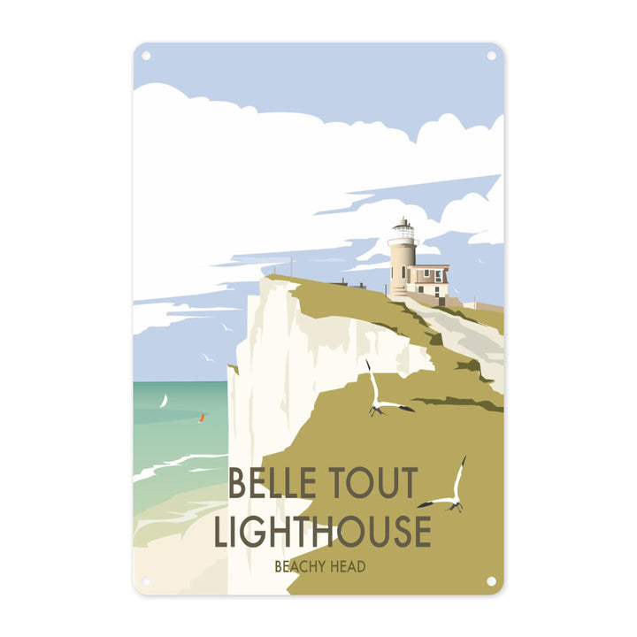 Belle Tout Lighthouse, Sussex Metal Sign