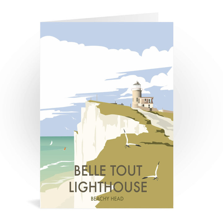 Belle Tout Lighthouse, Sussex Greeting Card 7x5