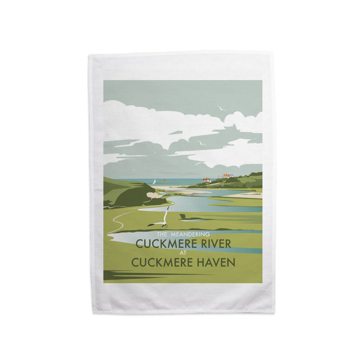 Cuckmere River, Sussex Tea Towel