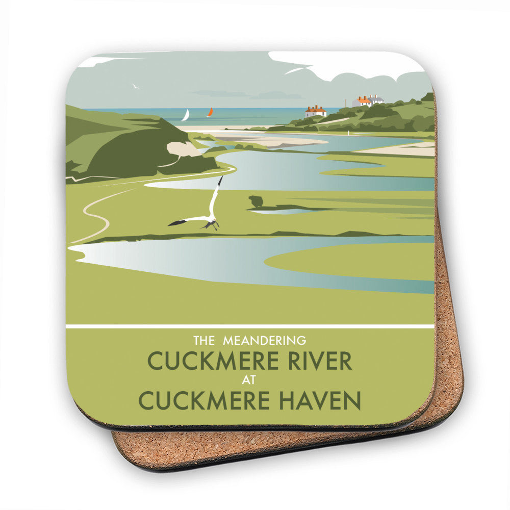 Cuckmere River, Sussex MDF Coaster