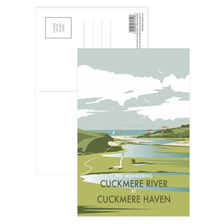 Cuckmere River, Sussex Postcard Pack