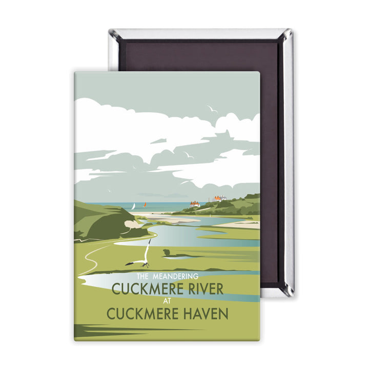 Cuckmere River, Sussex Magnet