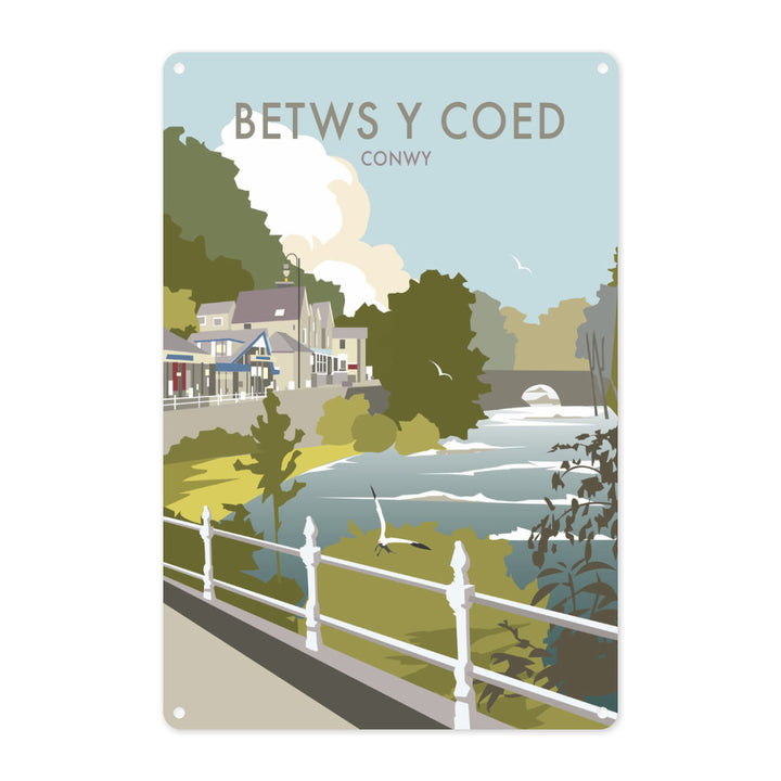Betws Y Coed, North Wales Metal Sign