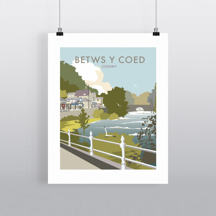 Betws Y Coed, North Wales Fine Art Print