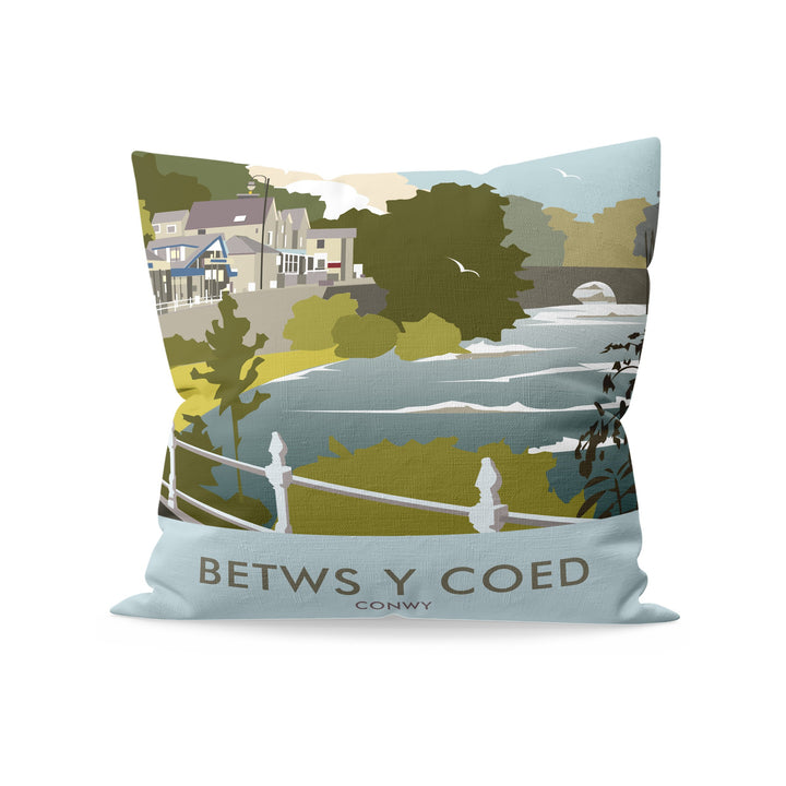 Betws Y Coed, North Wales Fibre Filled Cushion