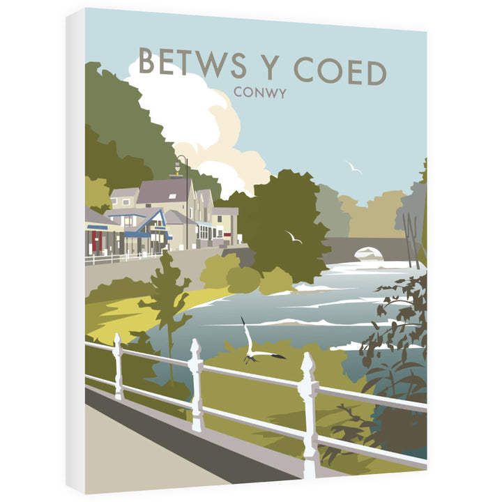 Betws Y Coed, North Wales Canvas