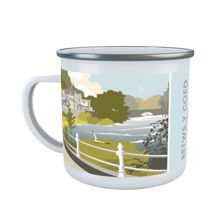 Betws Y Coed, North Wales Enamel Mug