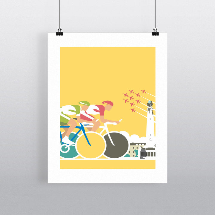 Cycling Fine Art Print