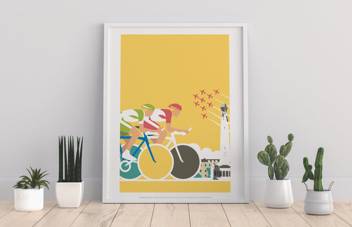 Cycling - Art Print