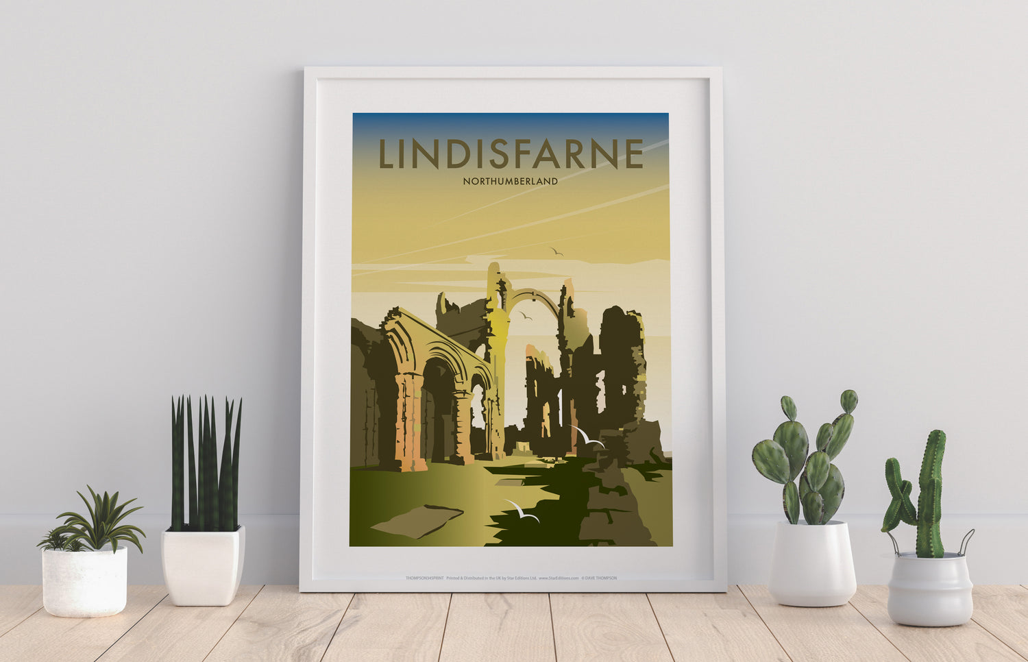 Lindisfarne, Northumberland - Art Print