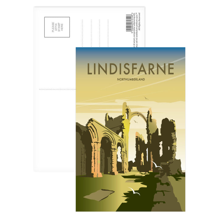 Lindisfarne, Northumberland Postcard Pack