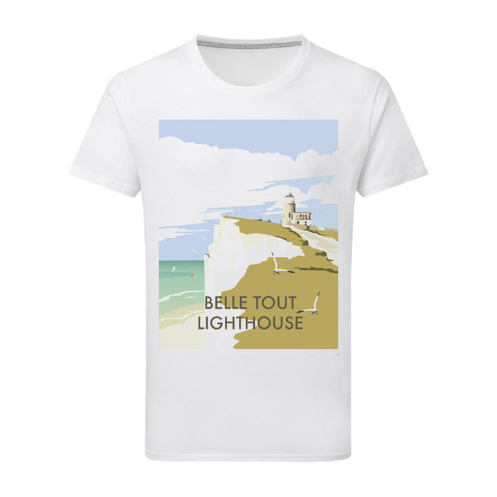 Belle Tout Lighthouse T-Shirt by Dave Thompson