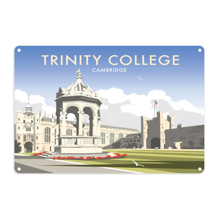 Trinity College, Cambridgeshire Metal Sign