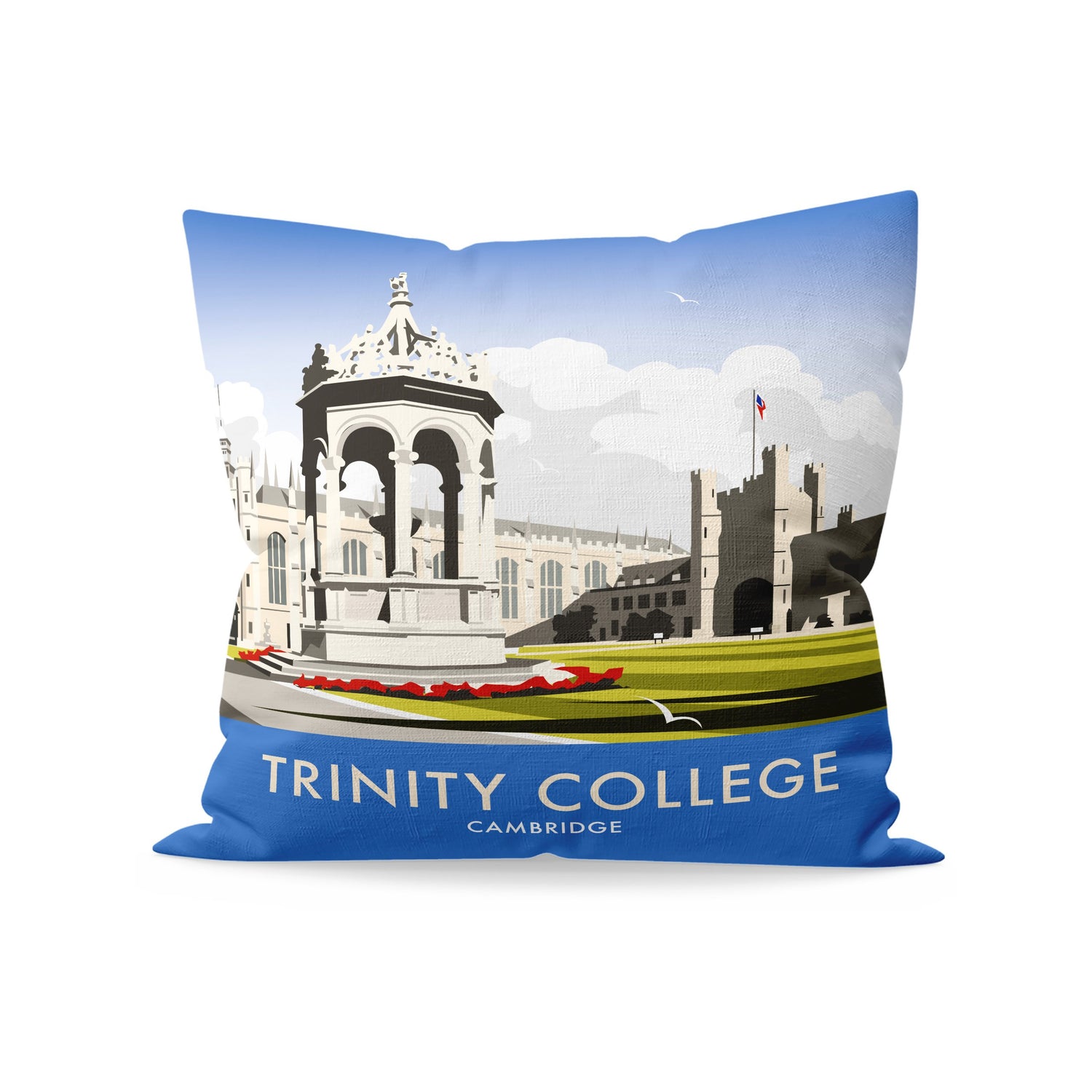 Trinity College, Cambridgeshire Fibre Filled Cushion