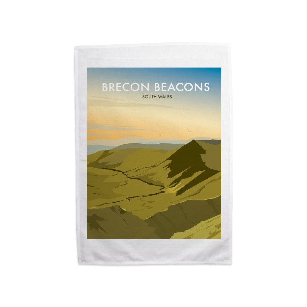 Brecon Beacons, Wales Tea Towel