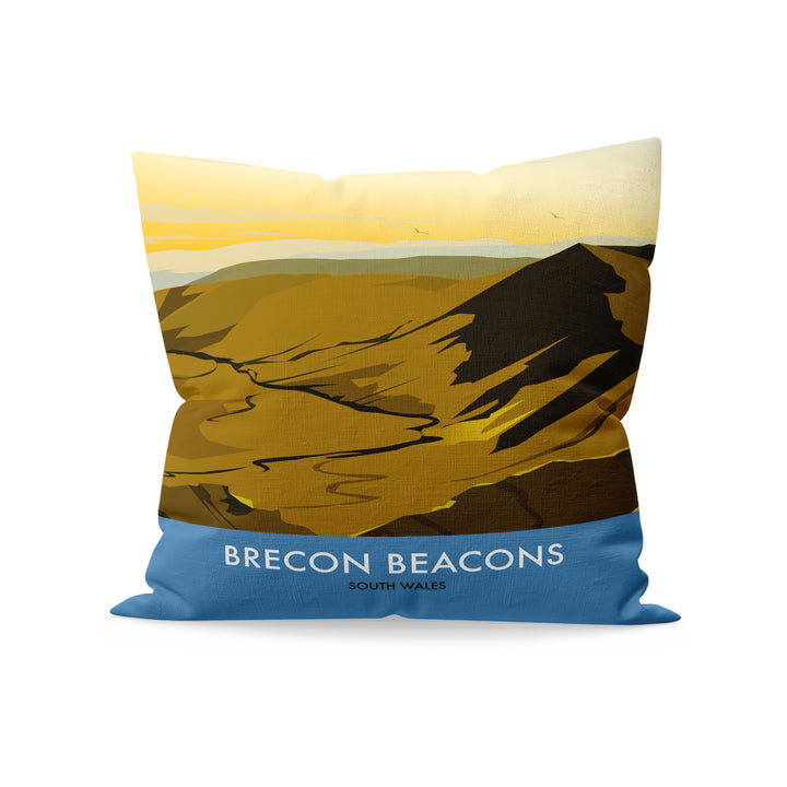 Brecon Beacons, Wales Fibre Filled Cushion