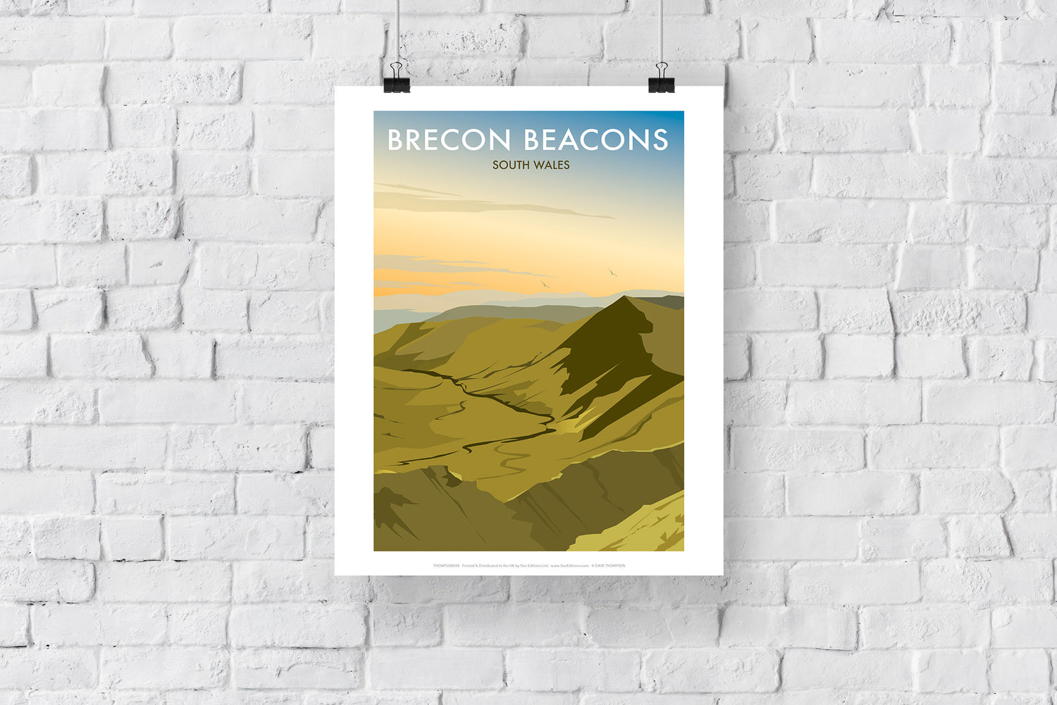 Brecon Beacons, Wales - Art Print